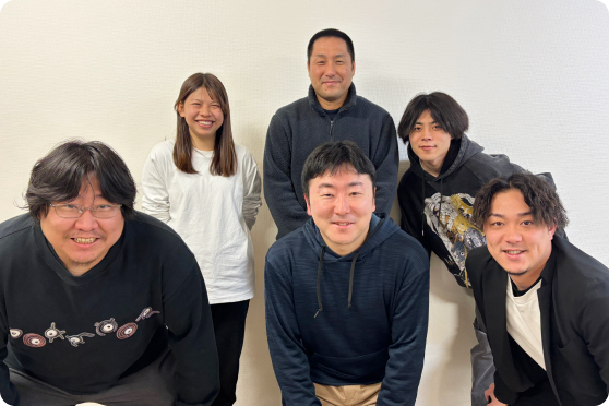 スタッフが巡回する様子