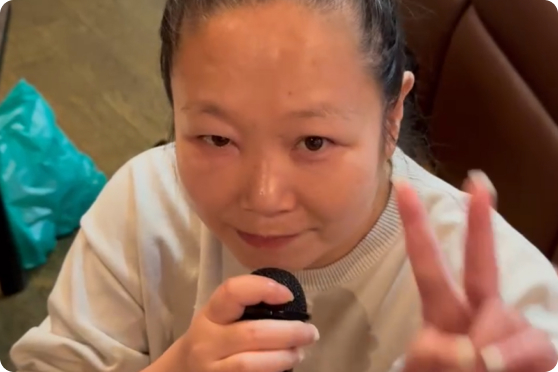 医療的ケアを行うスタッフ